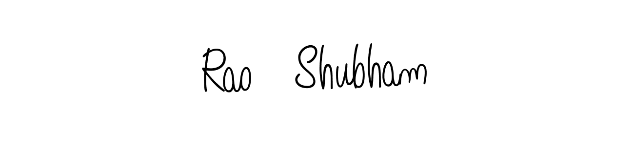This is the best signature style for the Rao   Shubham name. Also you like these signature font (Angelique-Rose-font-FFP). Mix name signature. Rao   Shubham signature style 5 images and pictures png