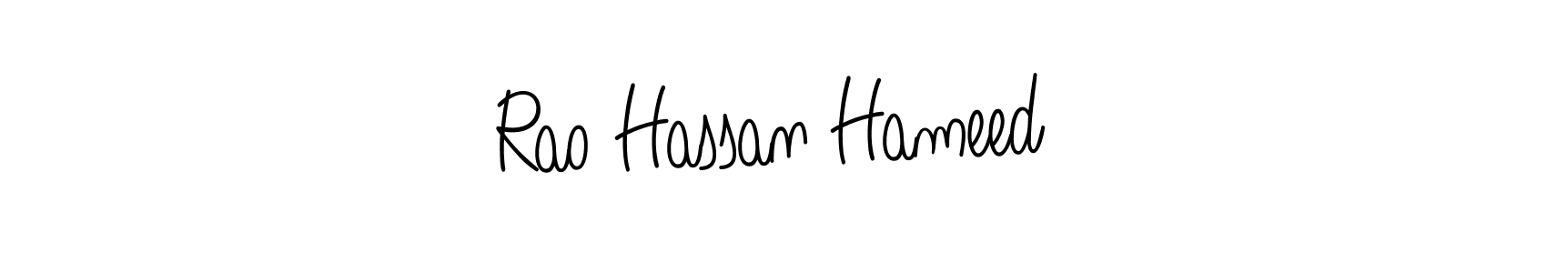 Once you've used our free online signature maker to create your best signature Angelique-Rose-font-FFP style, it's time to enjoy all of the benefits that Rao Hassan Hameed name signing documents. Rao Hassan Hameed signature style 5 images and pictures png