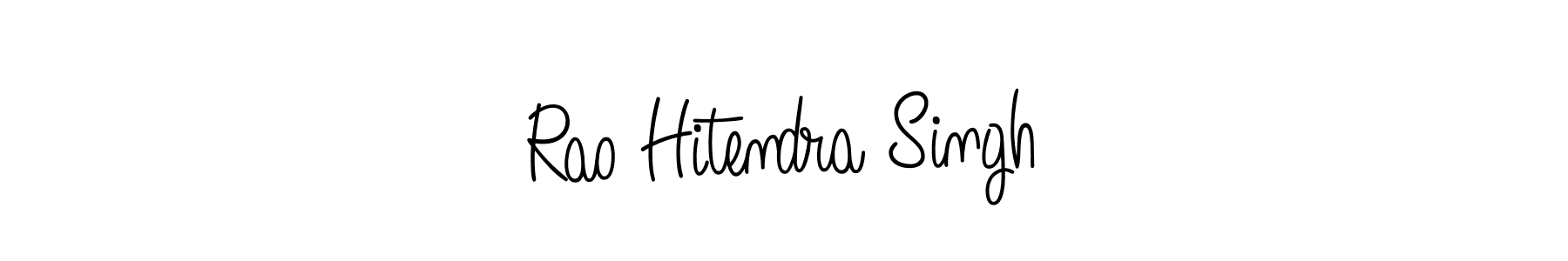 Once you've used our free online signature maker to create your best signature Angelique-Rose-font-FFP style, it's time to enjoy all of the benefits that Rao Hitendra Singh name signing documents. Rao Hitendra Singh signature style 5 images and pictures png