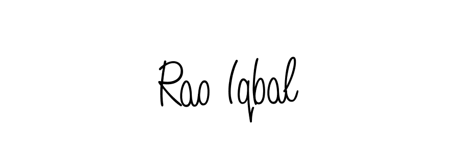 Make a beautiful signature design for name Rao Iqbal. Use this online signature maker to create a handwritten signature for free. Rao Iqbal signature style 5 images and pictures png