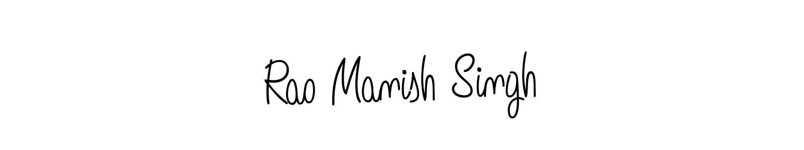 Rao Manish Singh stylish signature style. Best Handwritten Sign (Angelique-Rose-font-FFP) for my name. Handwritten Signature Collection Ideas for my name Rao Manish Singh. Rao Manish Singh signature style 5 images and pictures png