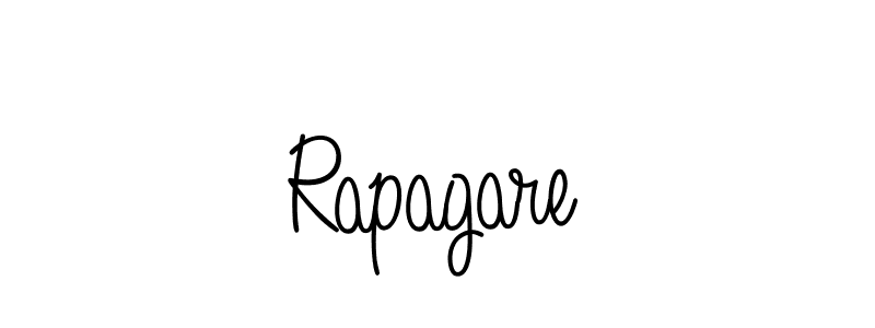Rapagare stylish signature style. Best Handwritten Sign (Angelique-Rose-font-FFP) for my name. Handwritten Signature Collection Ideas for my name Rapagare. Rapagare signature style 5 images and pictures png
