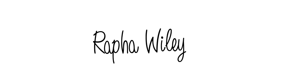 This is the best signature style for the Rapha Wiley name. Also you like these signature font (Angelique-Rose-font-FFP). Mix name signature. Rapha Wiley signature style 5 images and pictures png