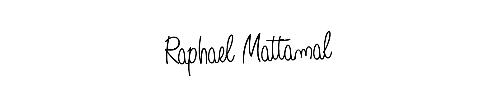 Similarly Angelique-Rose-font-FFP is the best handwritten signature design. Signature creator online .You can use it as an online autograph creator for name Raphael Mattamal. Raphael Mattamal signature style 5 images and pictures png