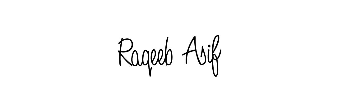 Also You can easily find your signature by using the search form. We will create Raqeeb Asif name handwritten signature images for you free of cost using Angelique-Rose-font-FFP sign style. Raqeeb Asif signature style 5 images and pictures png