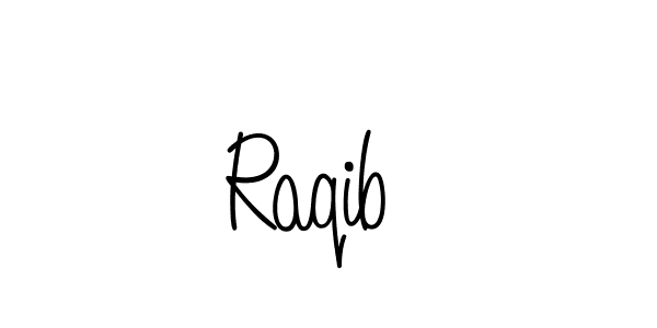 Once you've used our free online signature maker to create your best signature Angelique-Rose-font-FFP style, it's time to enjoy all of the benefits that Raqib  name signing documents. Raqib  signature style 5 images and pictures png