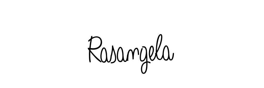 Rasangela stylish signature style. Best Handwritten Sign (Angelique-Rose-font-FFP) for my name. Handwritten Signature Collection Ideas for my name Rasangela. Rasangela signature style 5 images and pictures png