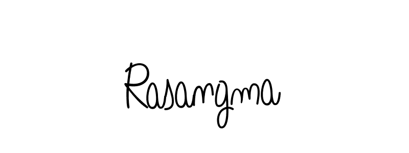 Create a beautiful signature design for name Rasangma. With this signature (Angelique-Rose-font-FFP) fonts, you can make a handwritten signature for free. Rasangma signature style 5 images and pictures png