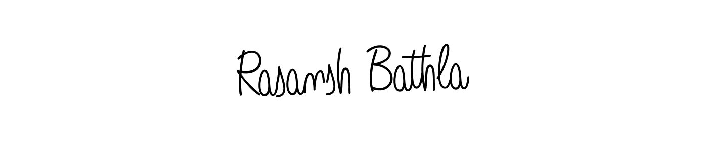 Check out images of Autograph of Rasansh Bathla name. Actor Rasansh Bathla Signature Style. Angelique-Rose-font-FFP is a professional sign style online. Rasansh Bathla signature style 5 images and pictures png