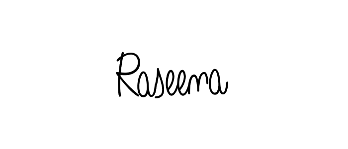 Also we have Raseena name is the best signature style. Create professional handwritten signature collection using Angelique-Rose-font-FFP autograph style. Raseena signature style 5 images and pictures png