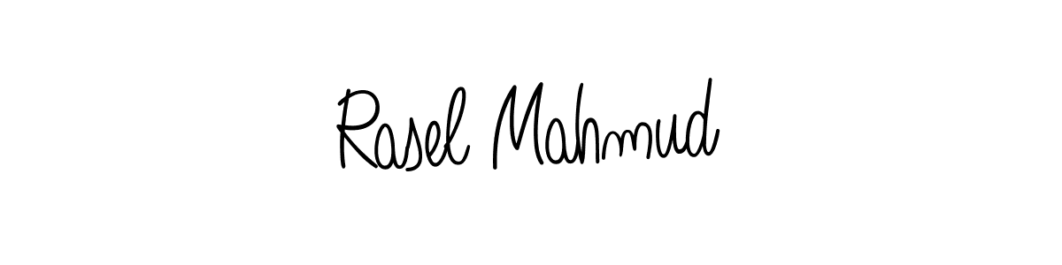How to make Rasel Mahmud name signature. Use Angelique-Rose-font-FFP style for creating short signs online. This is the latest handwritten sign. Rasel Mahmud signature style 5 images and pictures png