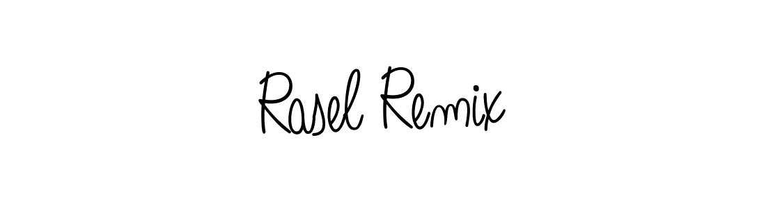 The best way (Angelique-Rose-font-FFP) to make a short signature is to pick only two or three words in your name. The name Rasel Remix include a total of six letters. For converting this name. Rasel Remix signature style 5 images and pictures png
