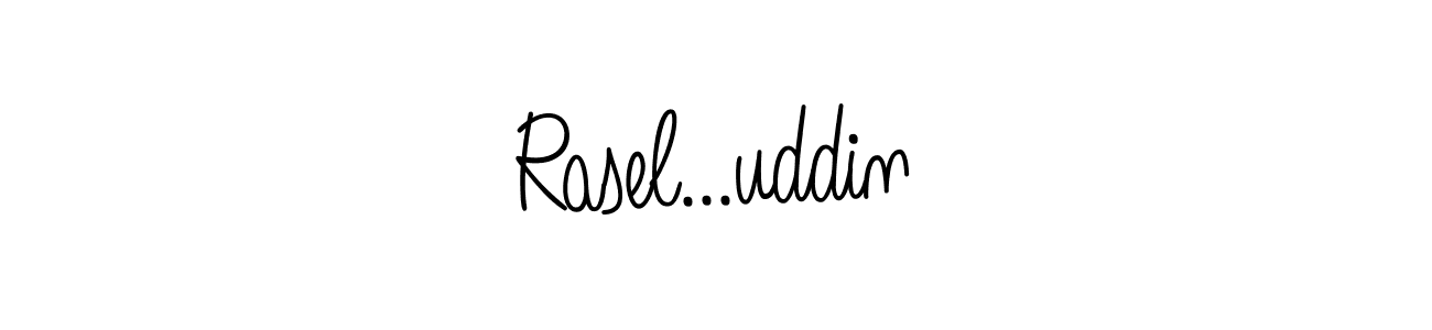 Once you've used our free online signature maker to create your best signature Angelique-Rose-font-FFP style, it's time to enjoy all of the benefits that Rasel...uddin name signing documents. Rasel...uddin signature style 5 images and pictures png