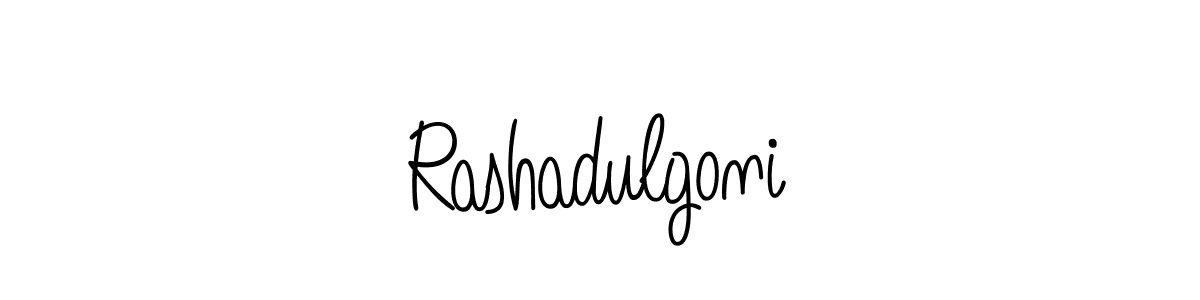 Make a short Rashadulgoni signature style. Manage your documents anywhere anytime using Angelique-Rose-font-FFP. Create and add eSignatures, submit forms, share and send files easily. Rashadulgoni signature style 5 images and pictures png