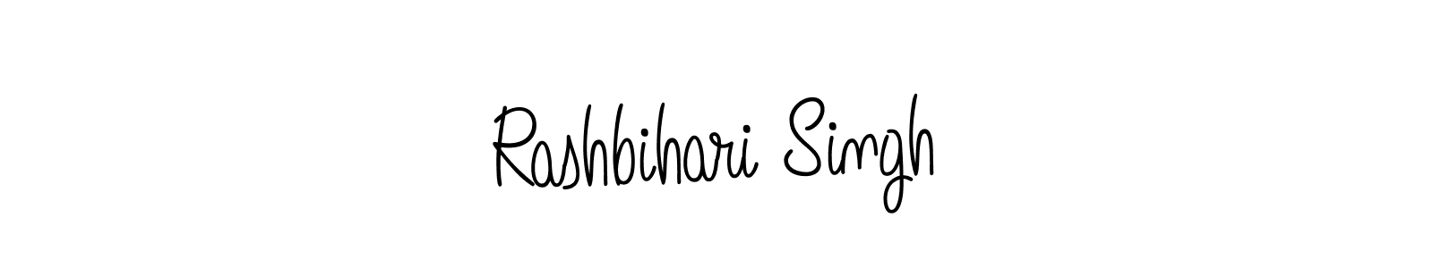 How to make Rashbihari Singh name signature. Use Angelique-Rose-font-FFP style for creating short signs online. This is the latest handwritten sign. Rashbihari Singh signature style 5 images and pictures png