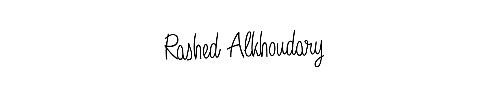 Here are the top 10 professional signature styles for the name Rashed Alkhoudary. These are the best autograph styles you can use for your name. Rashed Alkhoudary signature style 5 images and pictures png