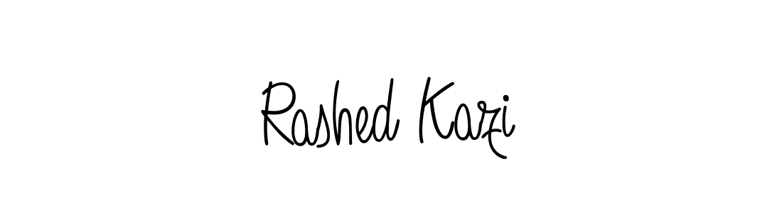 Make a beautiful signature design for name Rashed Kazi. Use this online signature maker to create a handwritten signature for free. Rashed Kazi signature style 5 images and pictures png