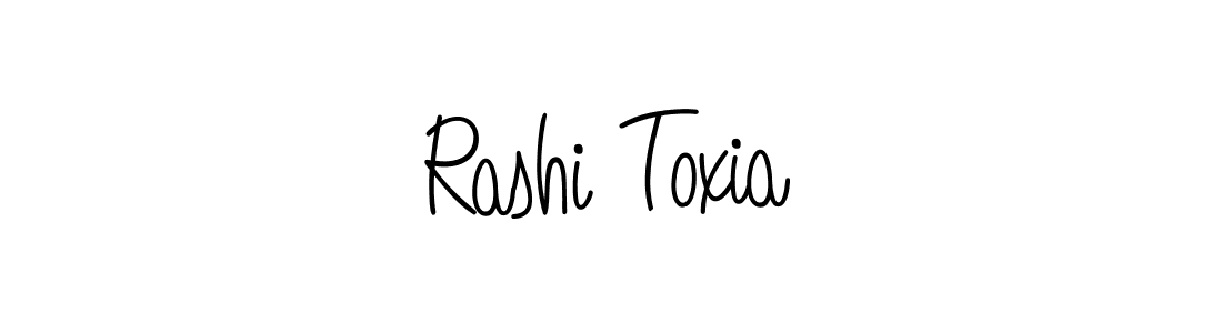 Best and Professional Signature Style for Rashi Toxia. Angelique-Rose-font-FFP Best Signature Style Collection. Rashi Toxia signature style 5 images and pictures png