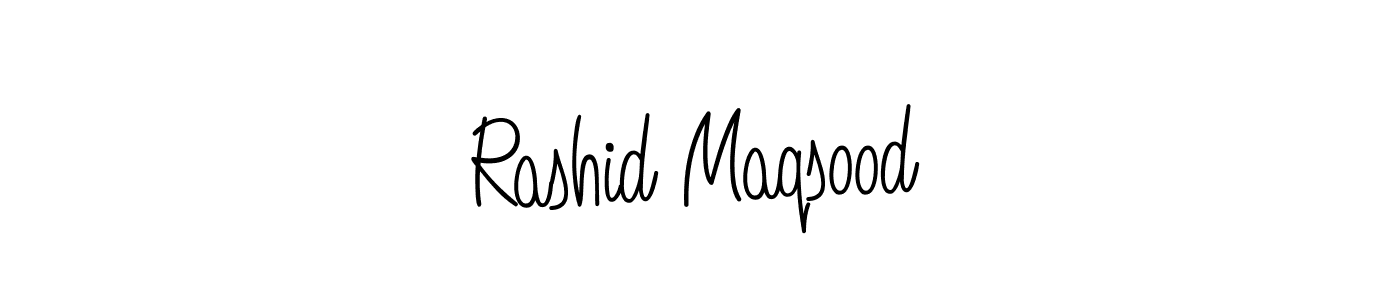 Best and Professional Signature Style for Rashid Maqsood. Angelique-Rose-font-FFP Best Signature Style Collection. Rashid Maqsood signature style 5 images and pictures png