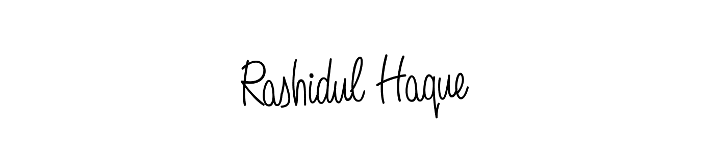 You can use this online signature creator to create a handwritten signature for the name Rashidul Haque. This is the best online autograph maker. Rashidul Haque signature style 5 images and pictures png