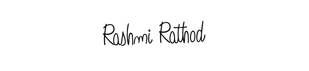 The best way (Angelique-Rose-font-FFP) to make a short signature is to pick only two or three words in your name. The name Rashmi Rathod include a total of six letters. For converting this name. Rashmi Rathod signature style 5 images and pictures png