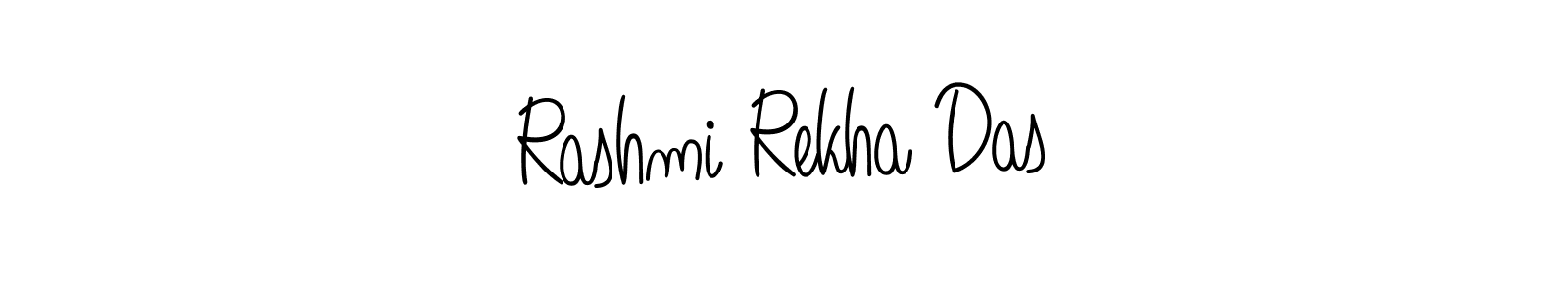 Also we have Rashmi Rekha Das name is the best signature style. Create professional handwritten signature collection using Angelique-Rose-font-FFP autograph style. Rashmi Rekha Das signature style 5 images and pictures png