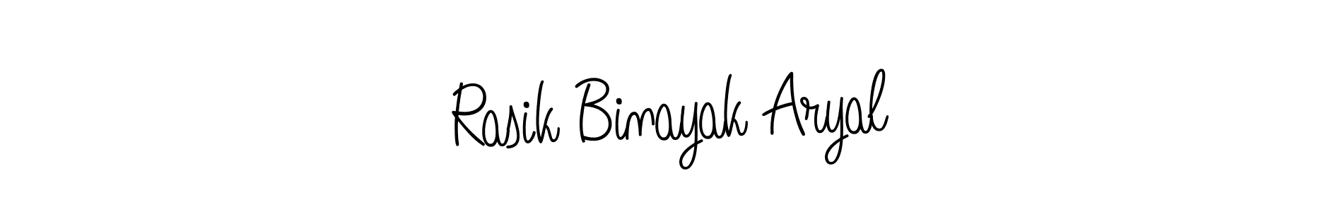 It looks lik you need a new signature style for name Rasik Binayak Aryal. Design unique handwritten (Angelique-Rose-font-FFP) signature with our free signature maker in just a few clicks. Rasik Binayak Aryal signature style 5 images and pictures png