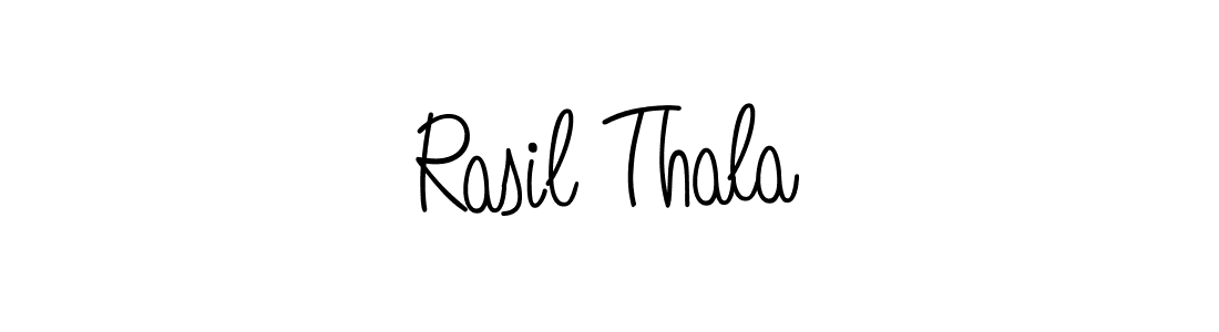 Best and Professional Signature Style for Rasil Thala. Angelique-Rose-font-FFP Best Signature Style Collection. Rasil Thala signature style 5 images and pictures png