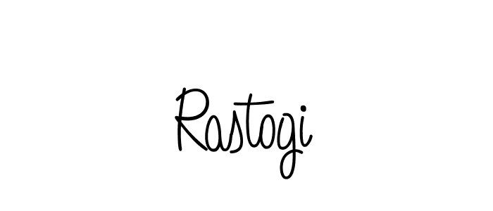 Make a beautiful signature design for name Rastogi. With this signature (Angelique-Rose-font-FFP) style, you can create a handwritten signature for free. Rastogi signature style 5 images and pictures png