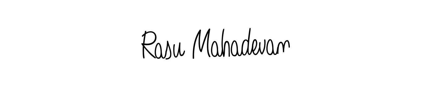 Once you've used our free online signature maker to create your best signature Angelique-Rose-font-FFP style, it's time to enjoy all of the benefits that Rasu Mahadevan name signing documents. Rasu Mahadevan signature style 5 images and pictures png