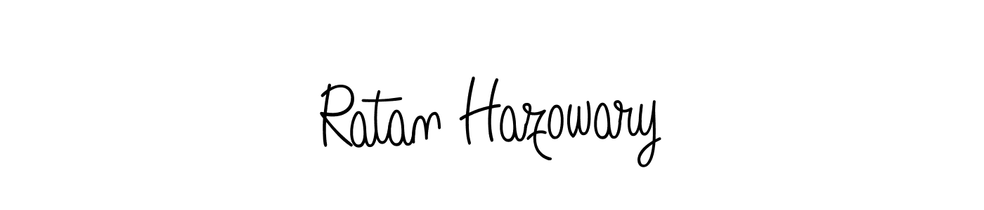 Once you've used our free online signature maker to create your best signature Angelique-Rose-font-FFP style, it's time to enjoy all of the benefits that Ratan Hazowary name signing documents. Ratan Hazowary signature style 5 images and pictures png