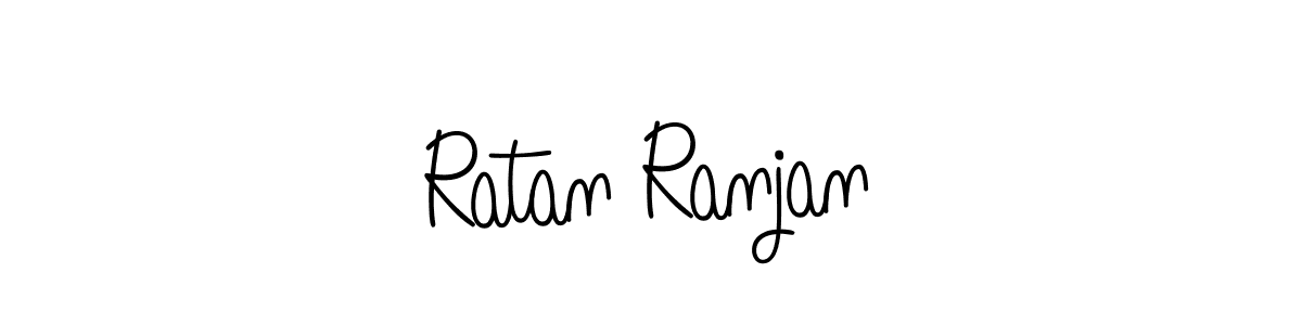 Make a beautiful signature design for name Ratan Ranjan. With this signature (Angelique-Rose-font-FFP) style, you can create a handwritten signature for free. Ratan Ranjan signature style 5 images and pictures png