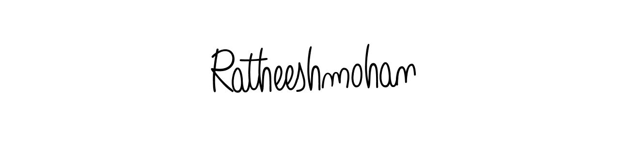 Design your own signature with our free online signature maker. With this signature software, you can create a handwritten (Angelique-Rose-font-FFP) signature for name Ratheeshmohan. Ratheeshmohan signature style 5 images and pictures png
