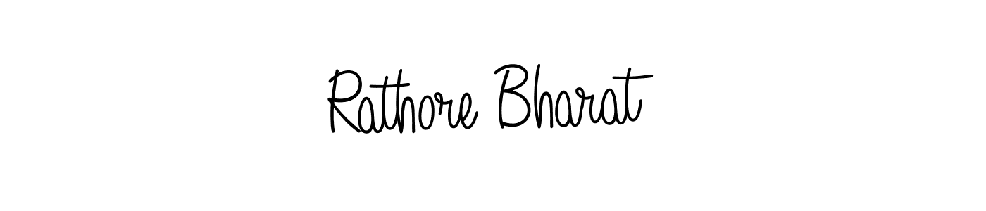 Once you've used our free online signature maker to create your best signature Angelique-Rose-font-FFP style, it's time to enjoy all of the benefits that Rathore Bharat name signing documents. Rathore Bharat signature style 5 images and pictures png