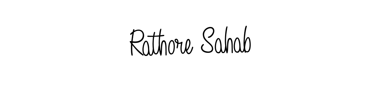 Make a short Rathore Sahab signature style. Manage your documents anywhere anytime using Angelique-Rose-font-FFP. Create and add eSignatures, submit forms, share and send files easily. Rathore Sahab signature style 5 images and pictures png