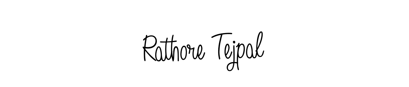 if you are searching for the best signature style for your name Rathore Tejpal. so please give up your signature search. here we have designed multiple signature styles  using Angelique-Rose-font-FFP. Rathore Tejpal signature style 5 images and pictures png