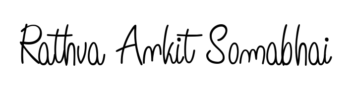 Give your name Rathva Ankit Somabhai an exquisite flair with the Angelique-Rose-font-FFP script font. Ideal for contracts, resumes, and formal letterheads. Rathva Ankit Somabhai signature style 5 images and pictures png