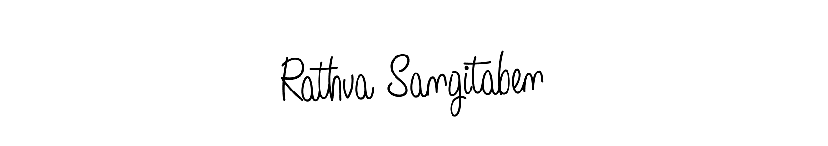Once you've used our free online signature maker to create your best signature Angelique-Rose-font-FFP style, it's time to enjoy all of the benefits that Rathva Sangitaben name signing documents. Rathva Sangitaben signature style 5 images and pictures png