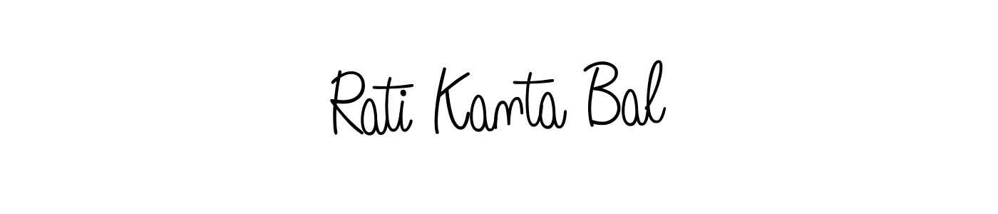 Similarly Angelique-Rose-font-FFP is the best handwritten signature design. Signature creator online .You can use it as an online autograph creator for name Rati Kanta Bal. Rati Kanta Bal signature style 5 images and pictures png