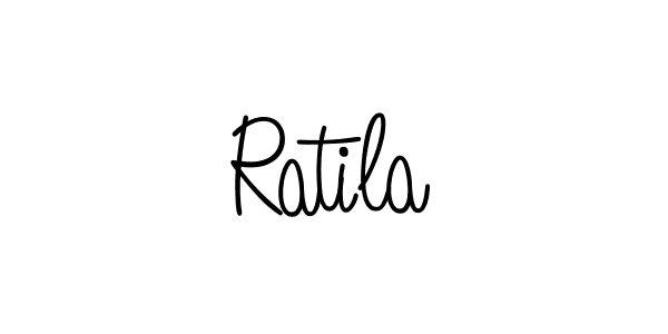 How to make Ratila signature? Angelique-Rose-font-FFP is a professional autograph style. Create handwritten signature for Ratila name. Ratila signature style 5 images and pictures png