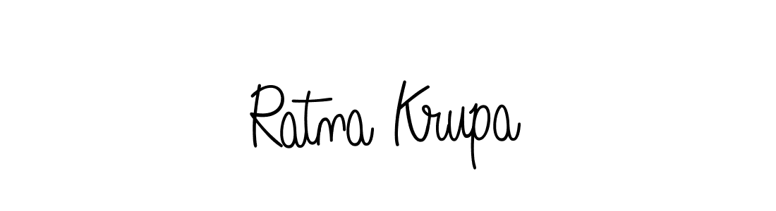Make a beautiful signature design for name Ratna Krupa. Use this online signature maker to create a handwritten signature for free. Ratna Krupa signature style 5 images and pictures png
