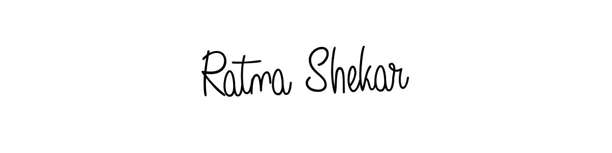Also we have Ratna Shekar name is the best signature style. Create professional handwritten signature collection using Angelique-Rose-font-FFP autograph style. Ratna Shekar signature style 5 images and pictures png