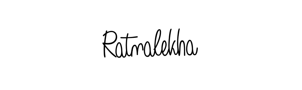 Ratnalekha stylish signature style. Best Handwritten Sign (Angelique-Rose-font-FFP) for my name. Handwritten Signature Collection Ideas for my name Ratnalekha. Ratnalekha signature style 5 images and pictures png