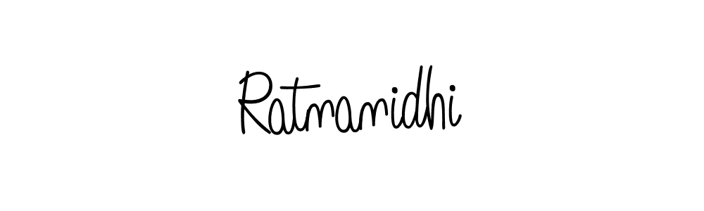 Use a signature maker to create a handwritten signature online. With this signature software, you can design (Angelique-Rose-font-FFP) your own signature for name Ratnanidhi. Ratnanidhi signature style 5 images and pictures png