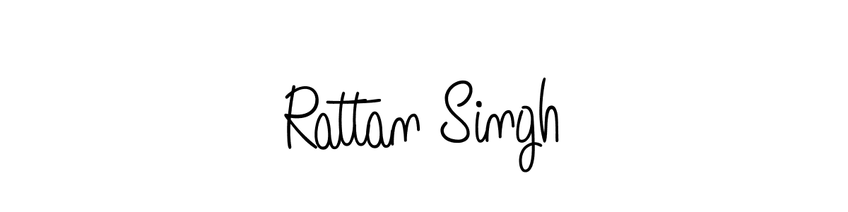 Create a beautiful signature design for name Rattan Singh. With this signature (Angelique-Rose-font-FFP) fonts, you can make a handwritten signature for free. Rattan Singh signature style 5 images and pictures png