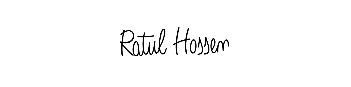 Once you've used our free online signature maker to create your best signature Angelique-Rose-font-FFP style, it's time to enjoy all of the benefits that Ratul Hossen name signing documents. Ratul Hossen signature style 5 images and pictures png