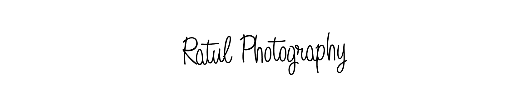 You should practise on your own different ways (Angelique-Rose-font-FFP) to write your name (Ratul Photography) in signature. don't let someone else do it for you. Ratul Photography signature style 5 images and pictures png