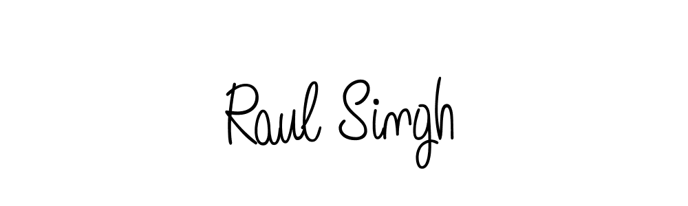 The best way (Angelique-Rose-font-FFP) to make a short signature is to pick only two or three words in your name. The name Raul Singh include a total of six letters. For converting this name. Raul Singh signature style 5 images and pictures png