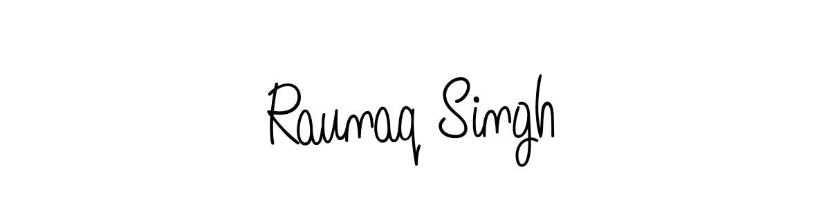 Also we have Raunaq Singh name is the best signature style. Create professional handwritten signature collection using Angelique-Rose-font-FFP autograph style. Raunaq Singh signature style 5 images and pictures png