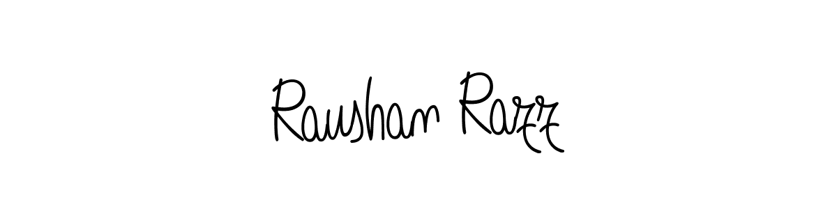 Also You can easily find your signature by using the search form. We will create Raushan Razz name handwritten signature images for you free of cost using Angelique-Rose-font-FFP sign style. Raushan Razz signature style 5 images and pictures png